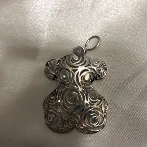 TOUS Large Rosa Bear Pendant